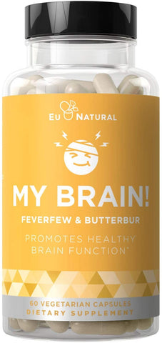 Eu Natural My Brain! Feverfew & Butterbur - 60 vcaps