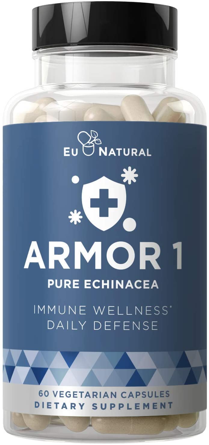 Eu Natural Echinacea, 800mg - 60 vcaps