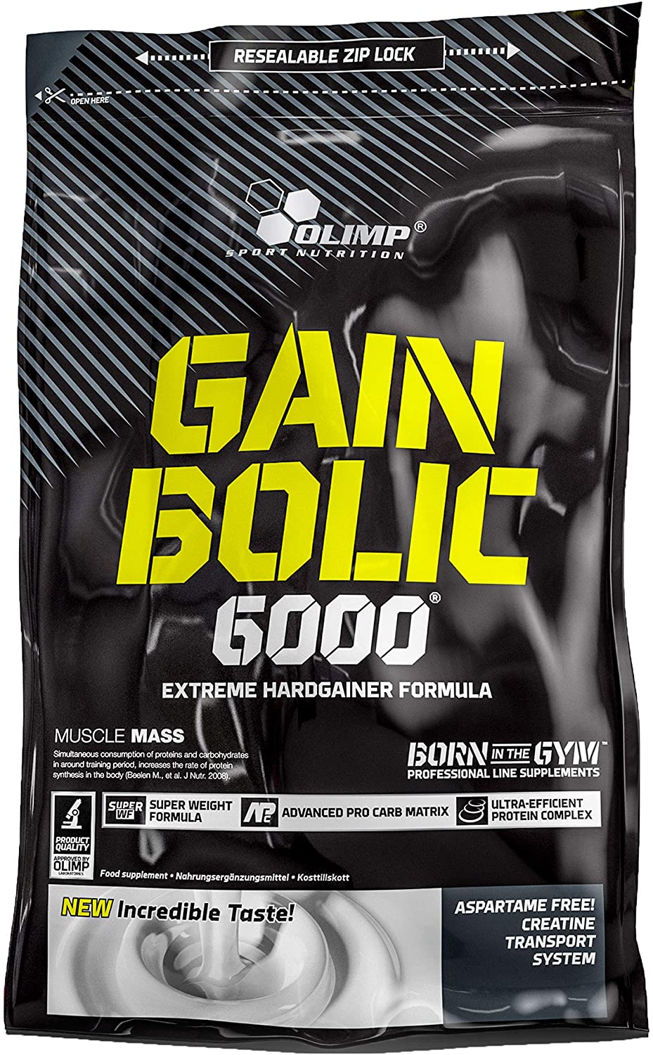 Olimp Nutrition Gain Bolic 6000, Cookies Cream - 1000g