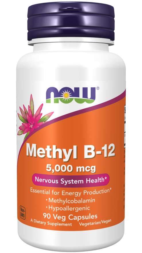 NOW Foods Methyl B-12, 5000mcg - 90 vcaps