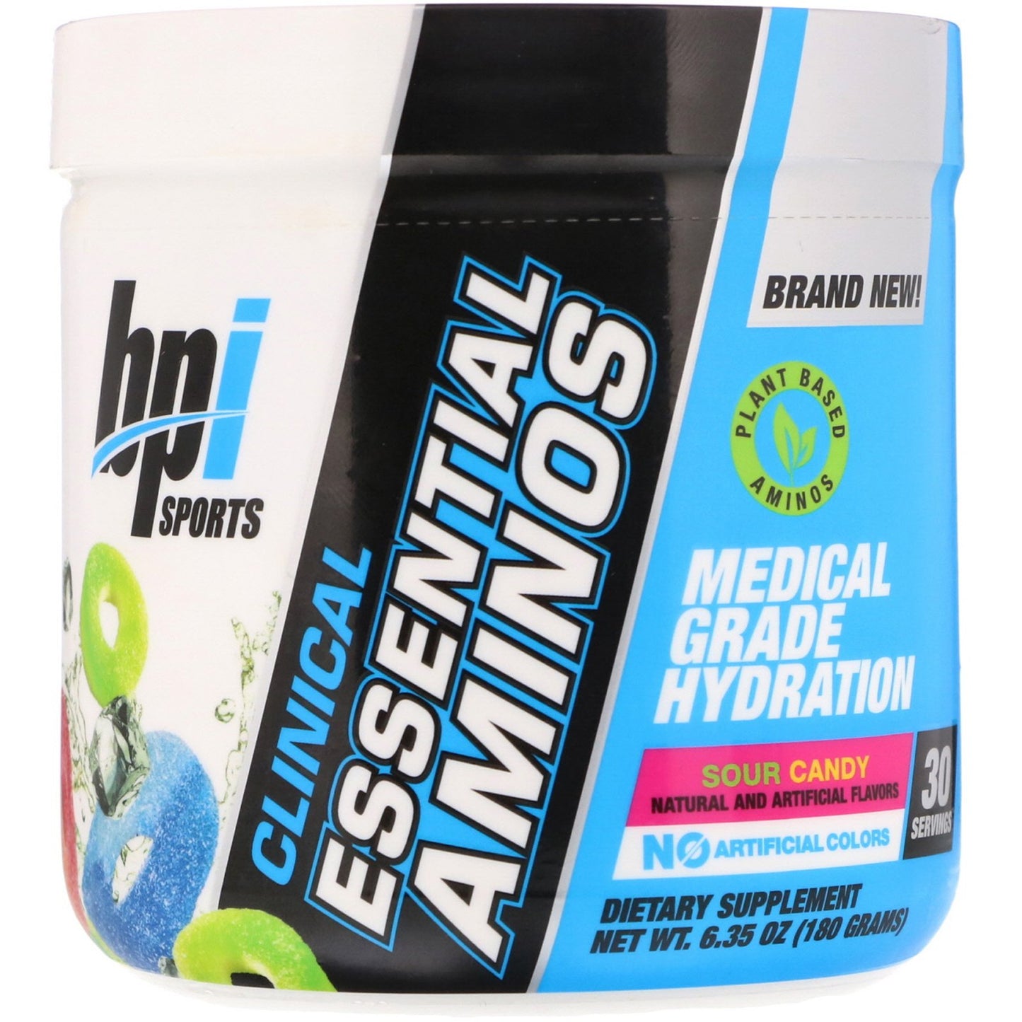 BPI Sports Clinical Essential Aminos, Sour Candy - 180g
