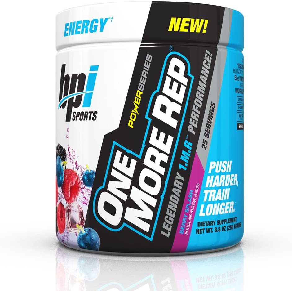 BPI Sports One More Rep, Berry Splash - 250g
