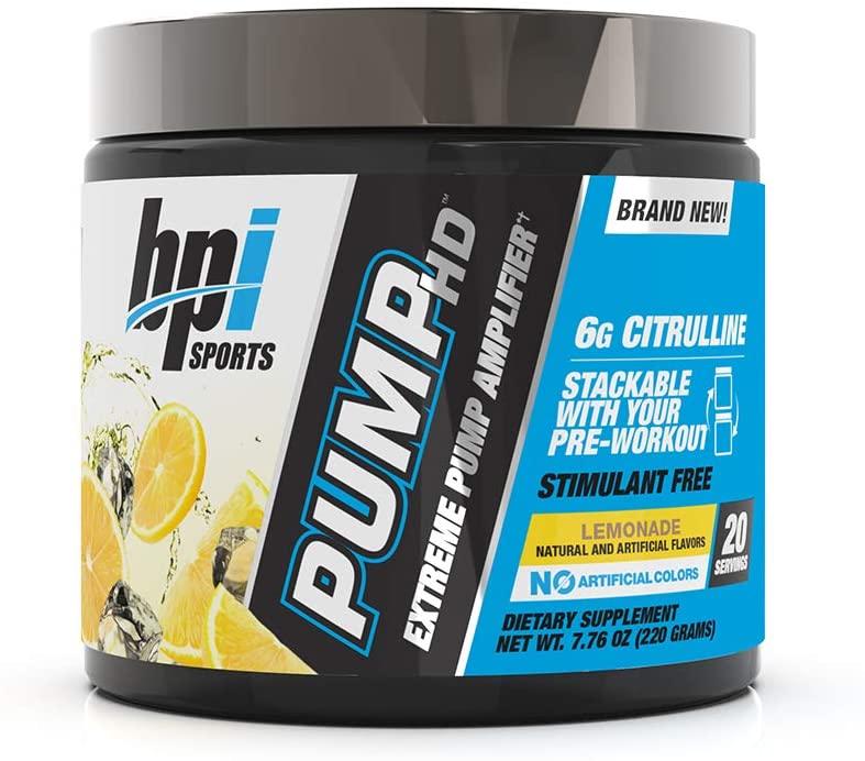 BPI Sports Pump-HD, Lemonade - 200g