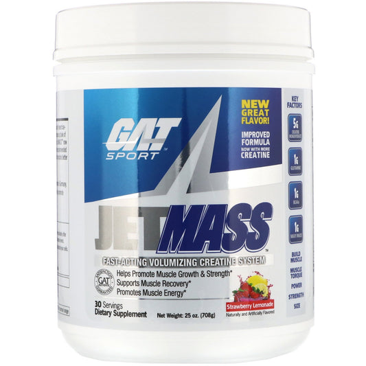 GAT JetMass, Strawberry Lemonade - 720g