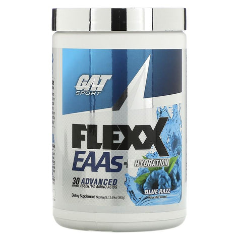 GAT Flexx EAAs + Hydatrion, Blue Razz - 360g