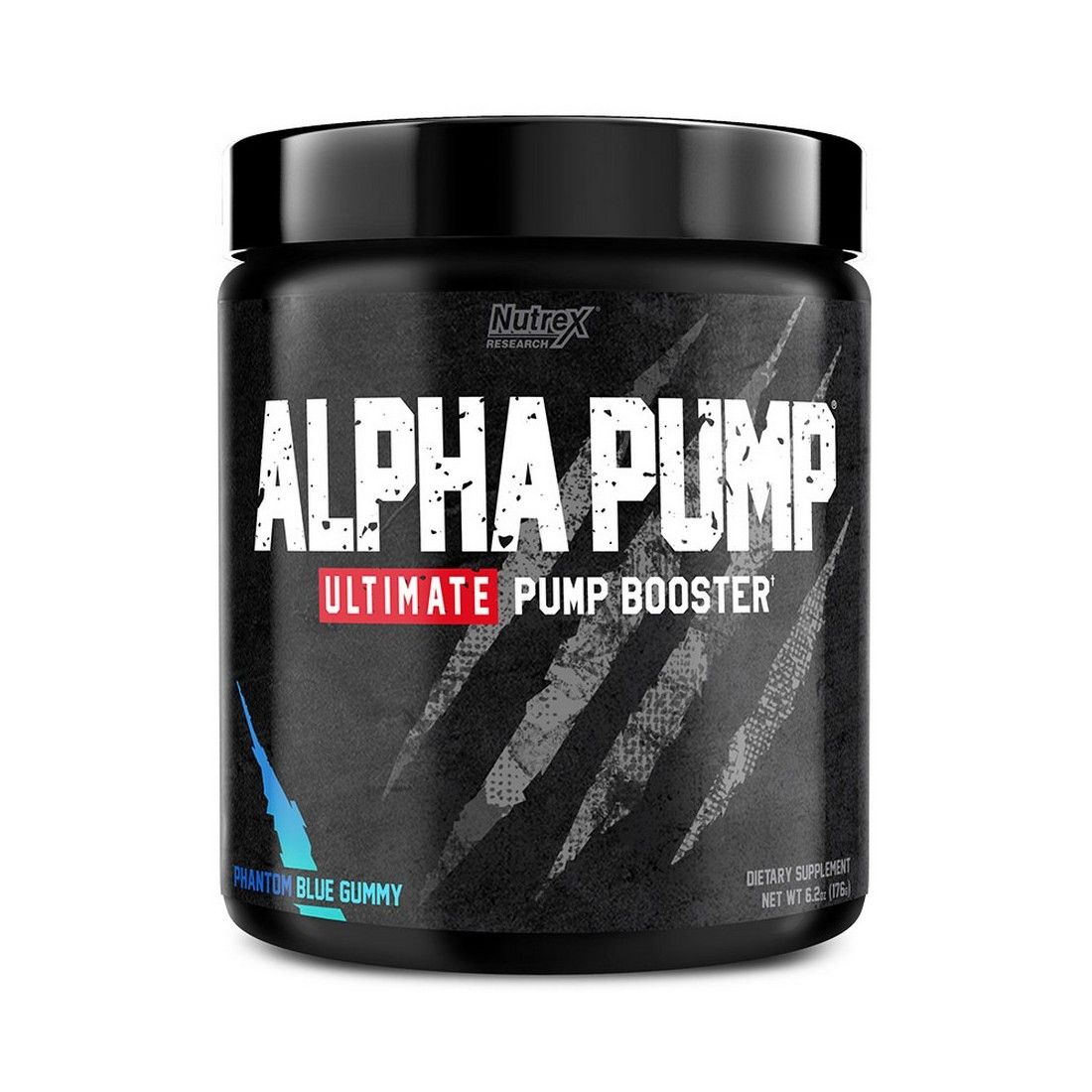 Nutrex Alpha Pump, Phantom Blue Gummy - 176g