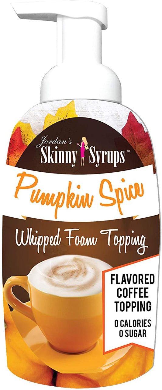 Jordan's Skinny Syrups Whipped Foam Topping, Marshmallow - 475 ml.