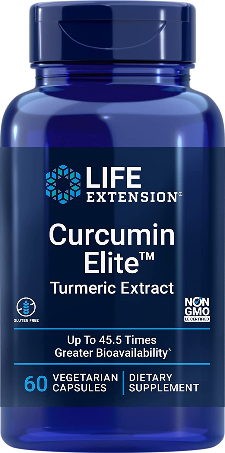 Life Extension Curcumin Elite Turmeric Extract - 60 vcaps