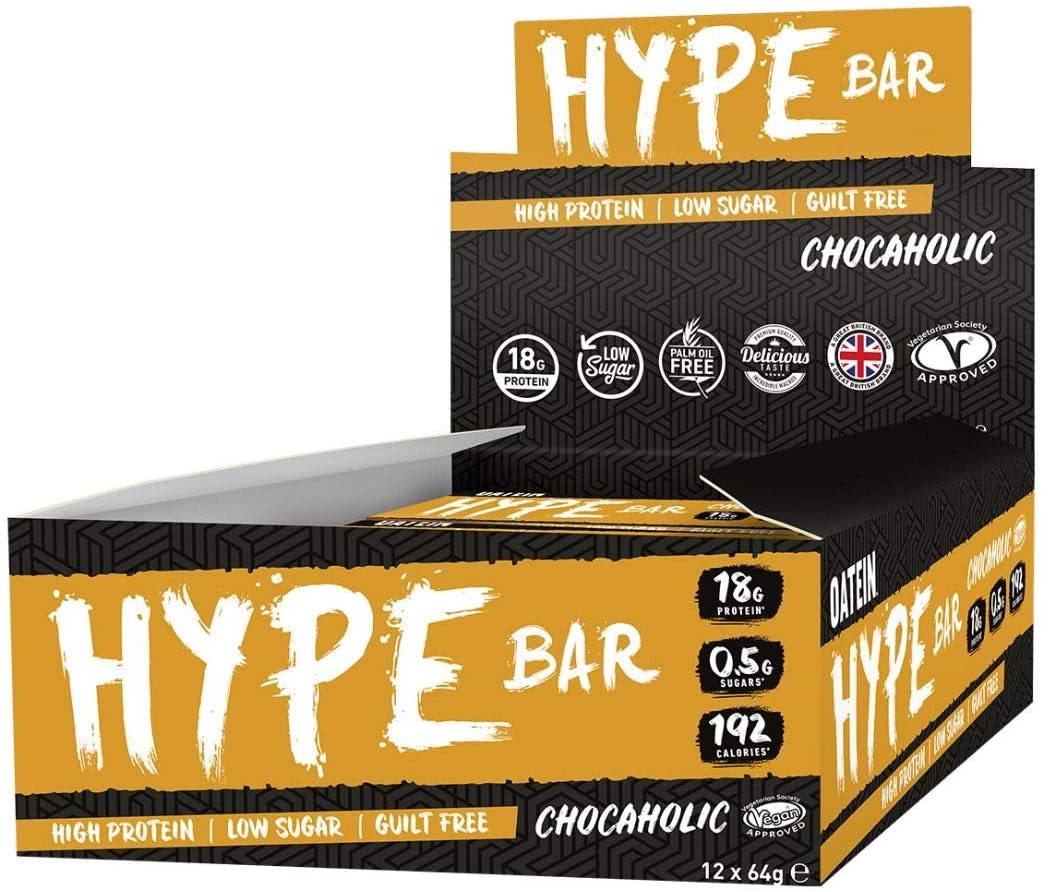 Oatein Hype Bar, Chocaholic - 12 x 64g