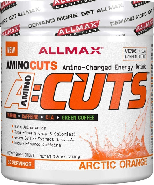 AllMax Nutrition AminoCuts A:Cuts, Orange - 210g
