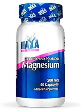Haya Labs Chelated Magnesium, 200mg - 60 caps