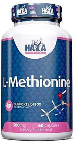 Haya Labs L-Methionine, 500mg - 60 caps