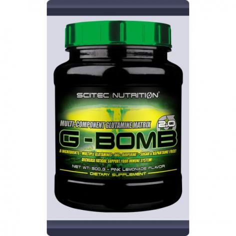 SciTec G-Bomb 2.0, Pink Lemonade - 500g