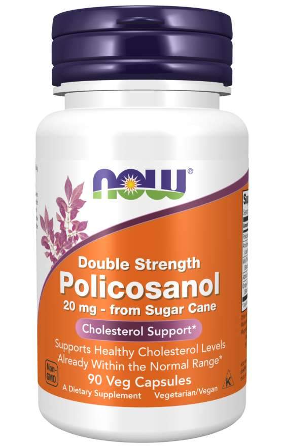 NOW Foods Policosanol, 20mg - 90 vcaps