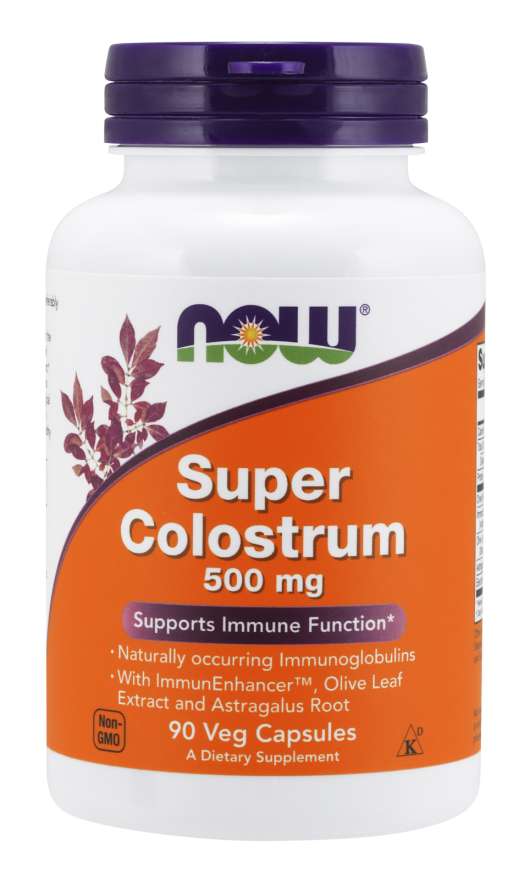 NOW Foods Super Colostrum, 500mg - 90 vcaps