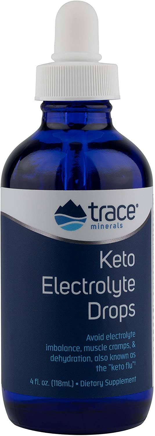Trace Minerals Keto Electrolyte Drops - 118 ml.