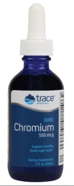 Trace Minerals Ionic Chromium, 550mcg - 59 ml.
