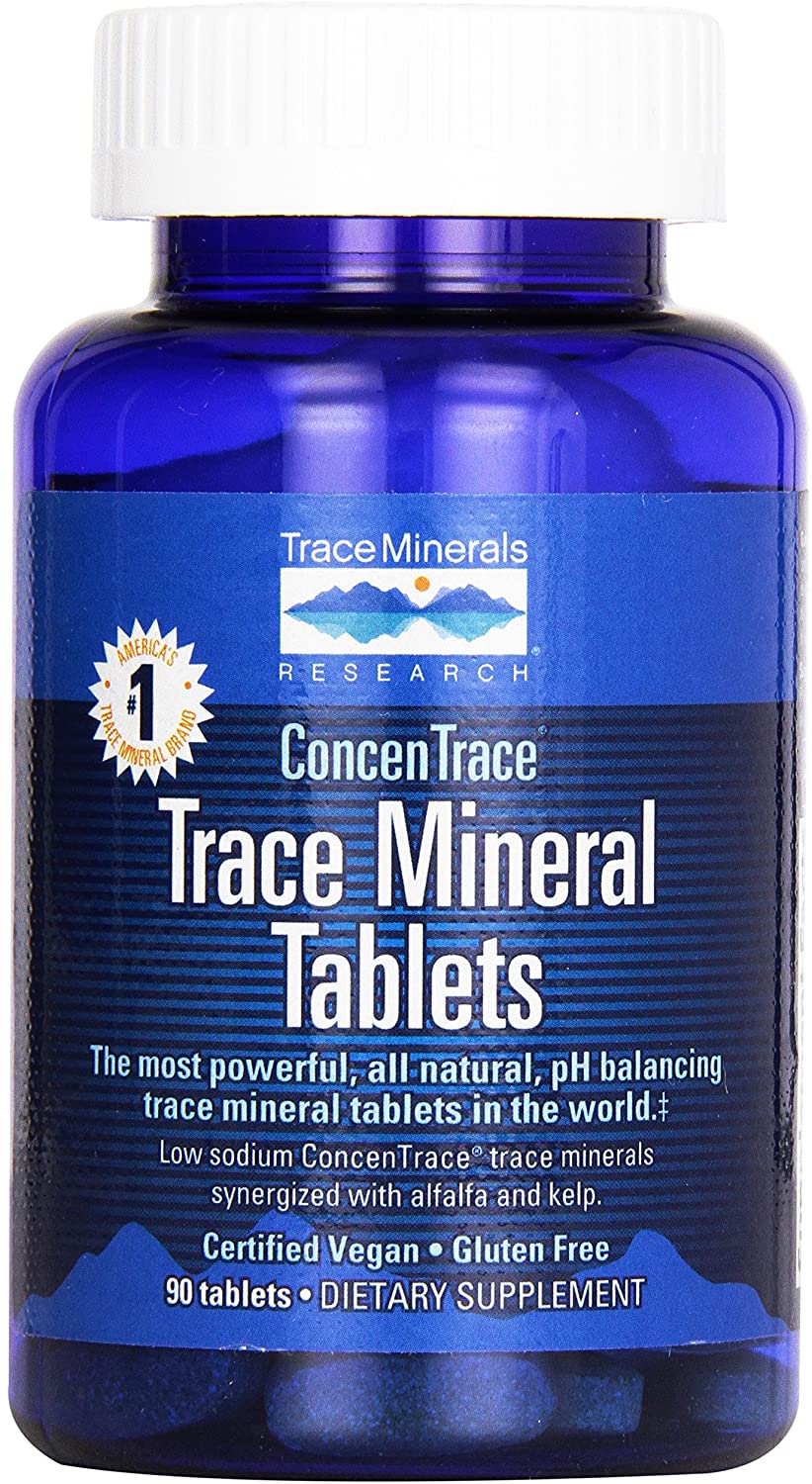 Trace Minerals ConcenTrace Trace Mineral Tablet - 90 tabs