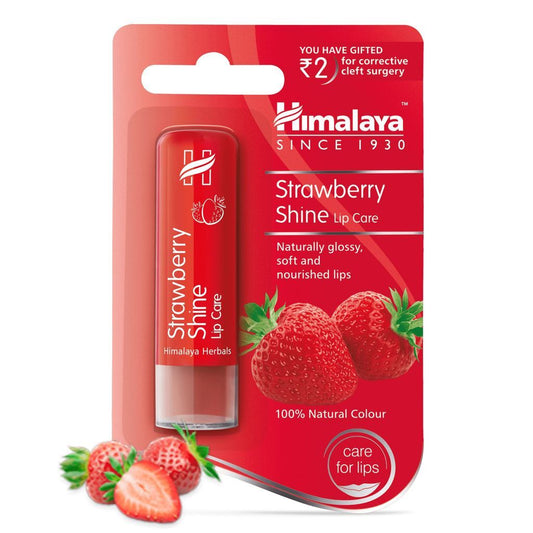 Himalaya Strawberry Shine Lip Balm - 4.5g