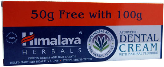 Himalaya Ayurvedic Dental Cream with Natural Fluoride - 100g