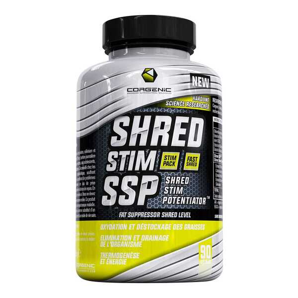 Corgenic Shred Stim SSP - 90 caps