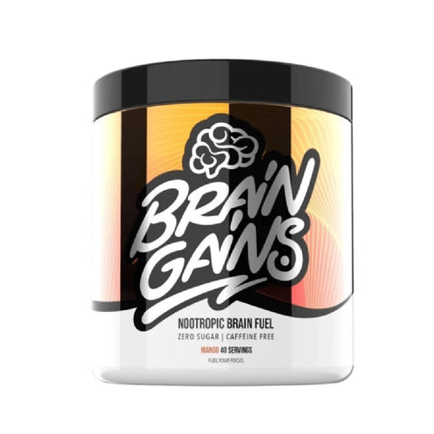 Brain Gains Nootropic Brain Fuel, Mango - 260g