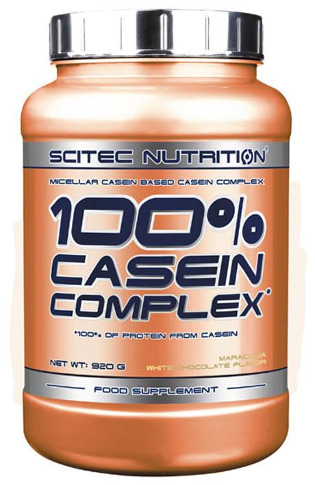 SciTec 100% Casein Complex, Maracuja-White Chocolate - 920g