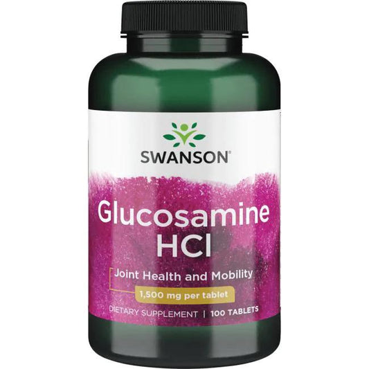 Swanson Glucosamine HCL, 1500mg - 100 tabs