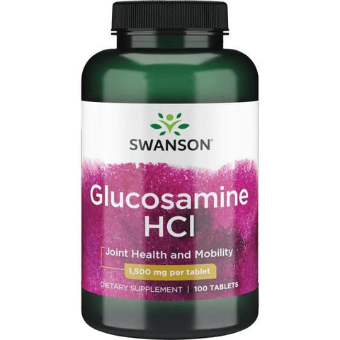 Swanson Glucosamine HCL, 1500mg - 100 tabs