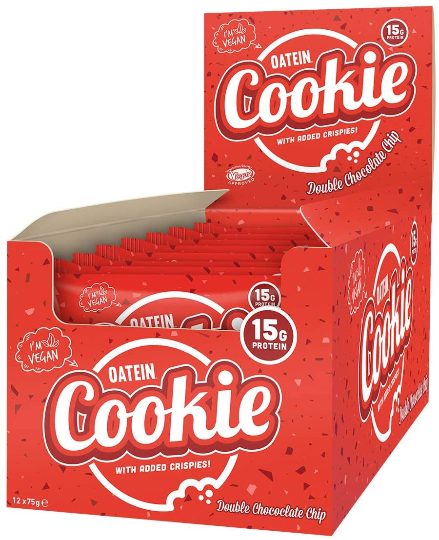 Oatein Cookie, Double Chocolate Chip - 12 cookies