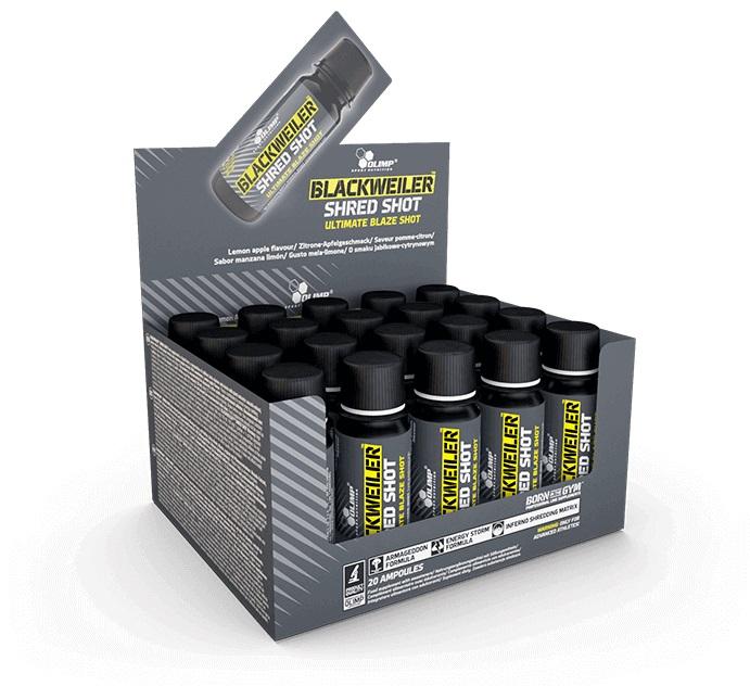 Olimp Nutrition Blackweiler Shred Shot, Lemon Apple - 20 x 60 ml.