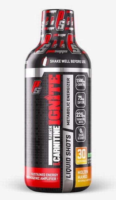 Pro Supps Vanish L-Carnitine Ignite, Molten Mango - 450 ml.