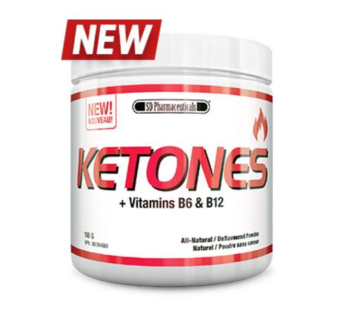 PharmaFreak Ketones + Vitamins B6 & B12, Unflavoured - 150g