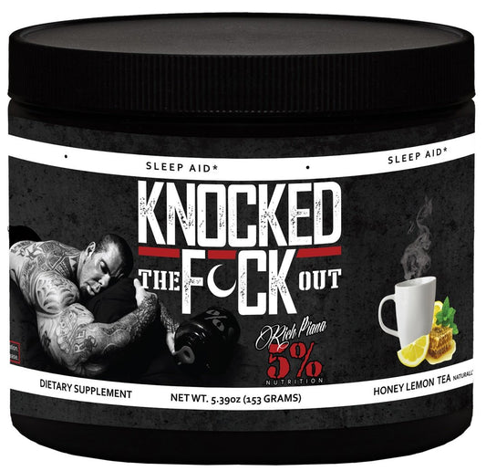 5% Nutrition Knocked The F*ck Out, Apple Cider - 204g