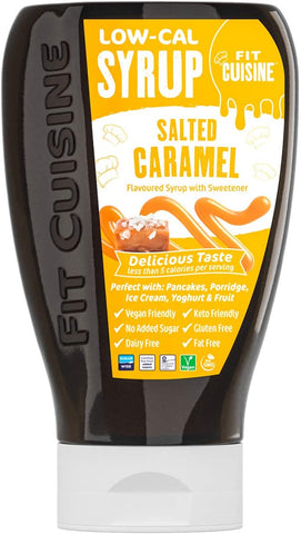Fit Cuisine Low-Cal Syrup, Salted Caramel - 425 ml.