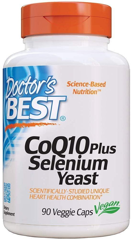 Doctor's Best CoQ10 plus Selenium Yeast - 45 vcaps