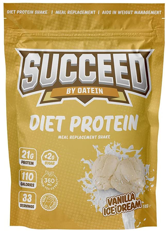 Oatein Succeed Diet Whey, Vanilla Ice Dream - 1000g