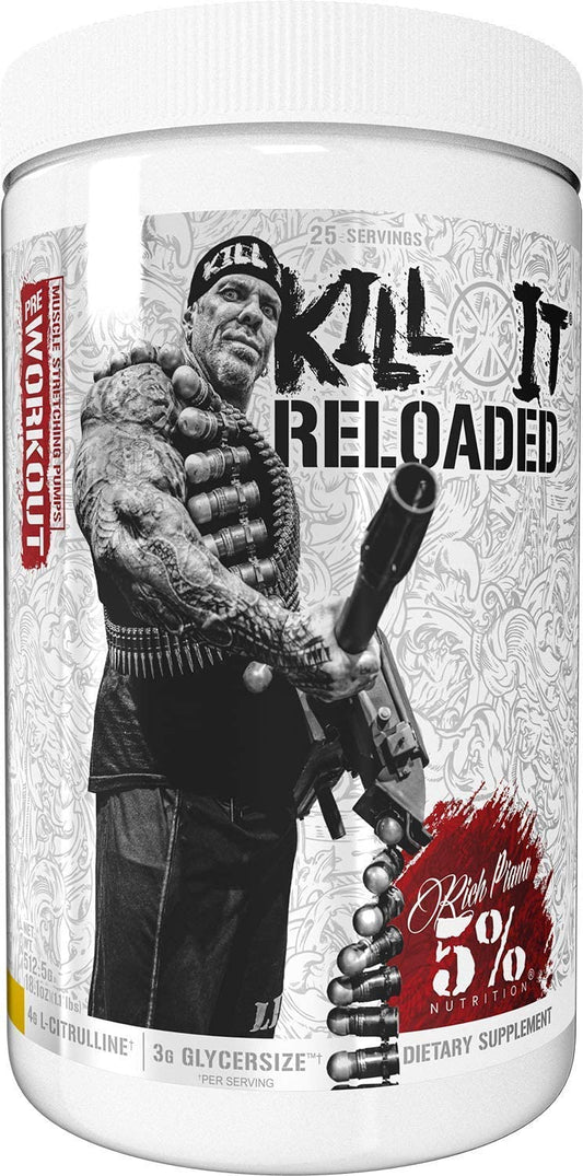 5% Nutrition Kill It Reloaded - Legendary Series, Beach Blast - 512g