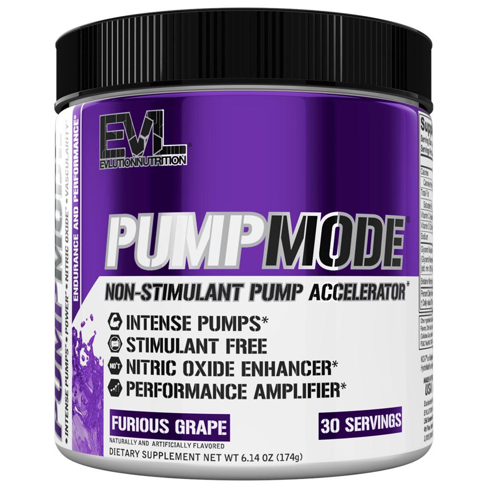 EVLution Nutrition PumpMode Powder, Furious Grape - 174g