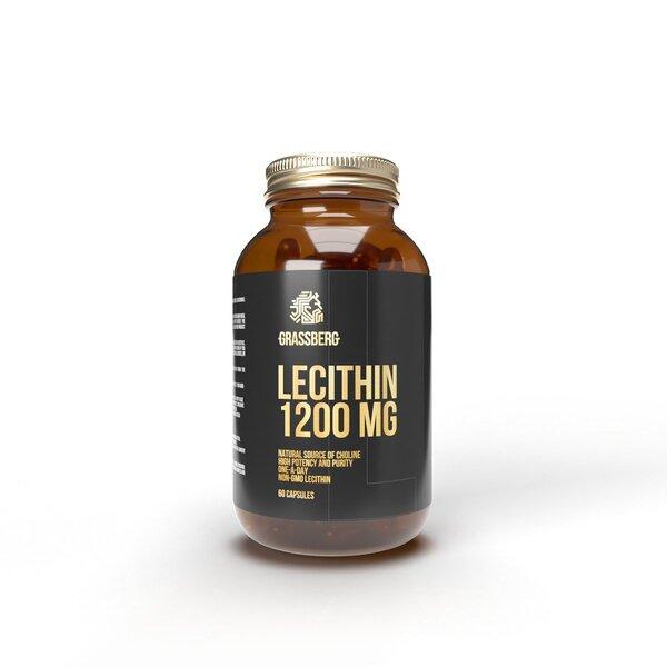 Grassberg Lecithin, 1200mg - 60 caps