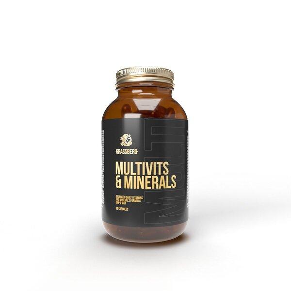 Grassberg Multivits & Minerals - 90 caps