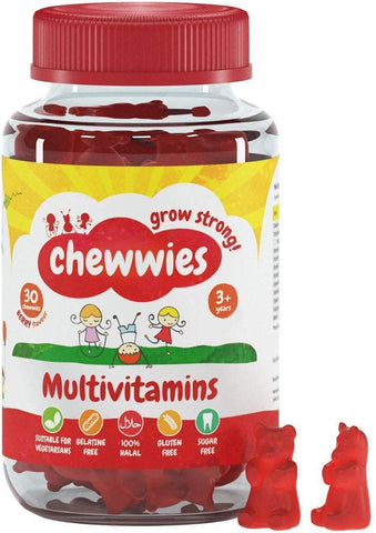 Chewwies Multivitamins, Berry - 30 chewwies