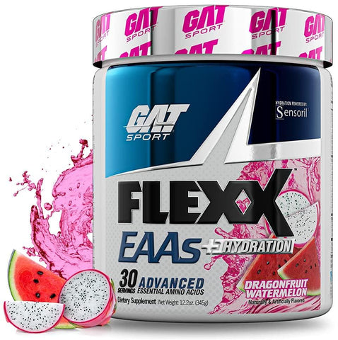 GAT Flexx EAAs + Hydration, Dragon Fruit Watermelon - 345g