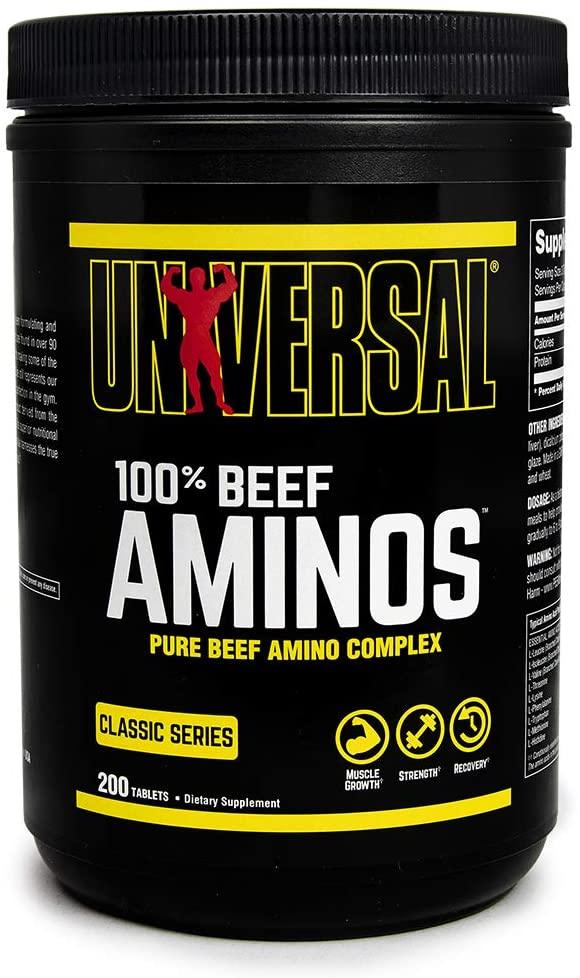 Universal Nutrition 100% Beef Aminos - 200 tablets