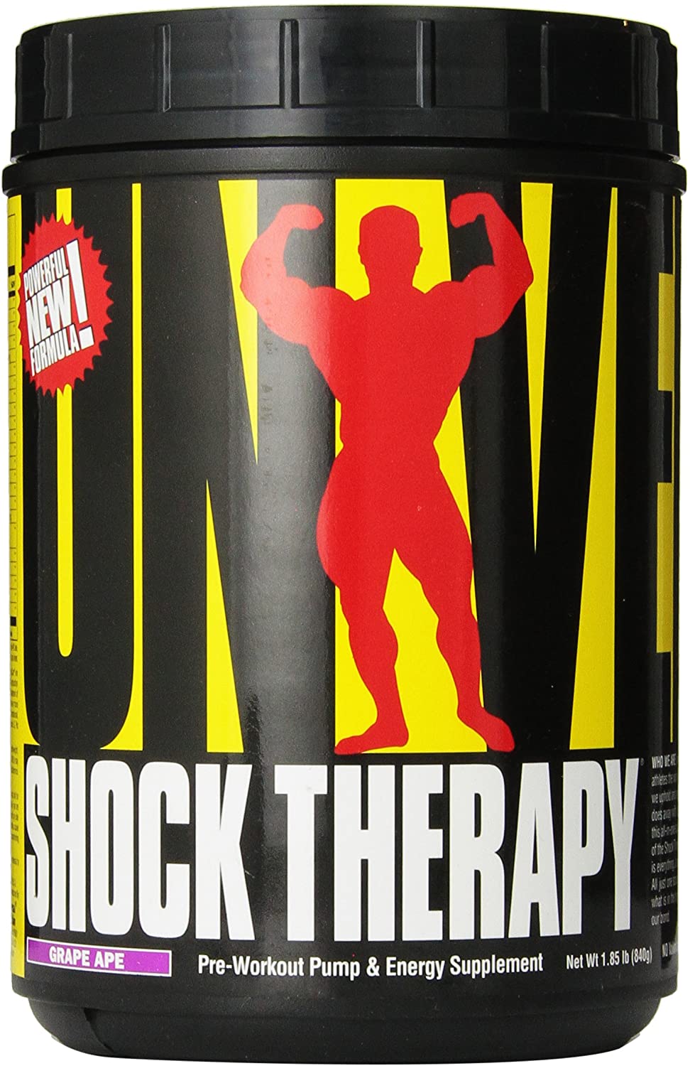 Universal Nutrition Shock Therapy, Grape Ape - 840g