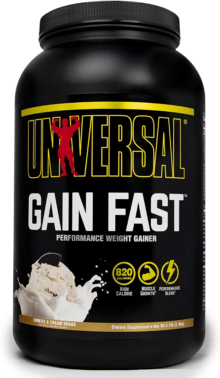 Universal Nutrition Gain Fast 3100, Cookies & Cream - 2300g