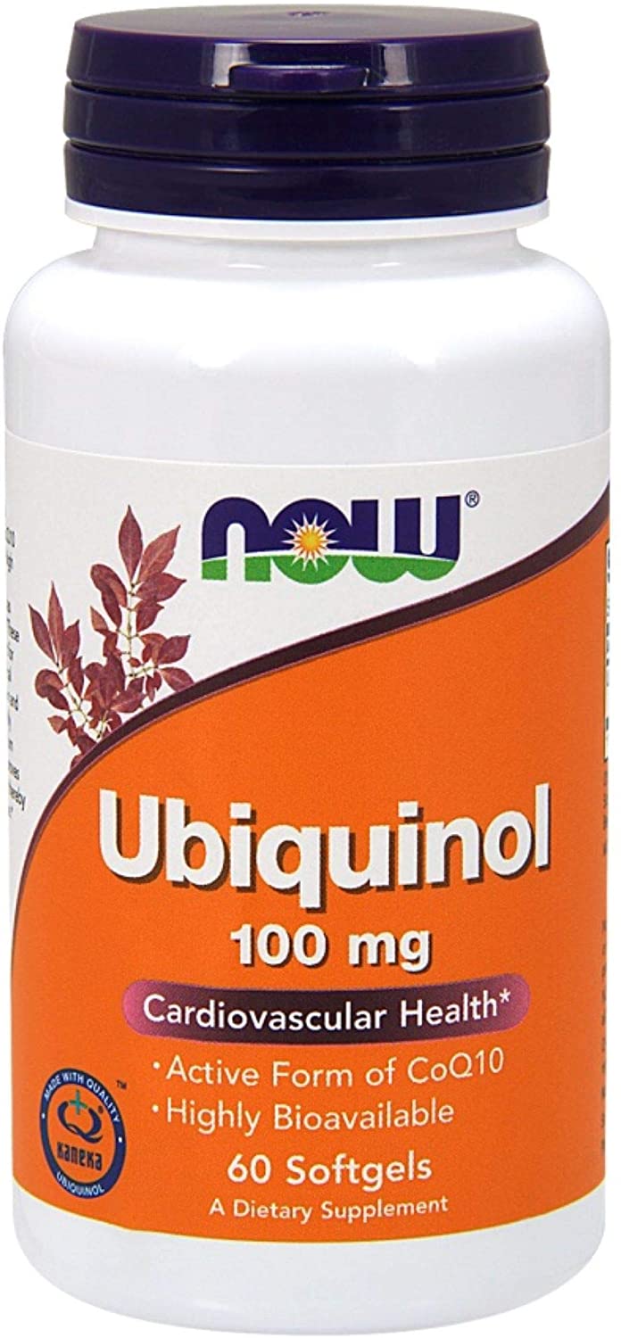 NOW Foods Ubiquinol, 100mg - 60 softgels