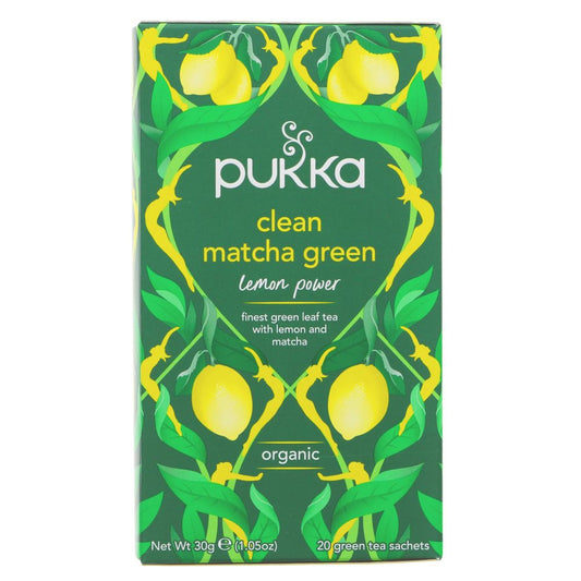 Pukka Herbs Organic Clean Matcha Green Tea 20 Bags