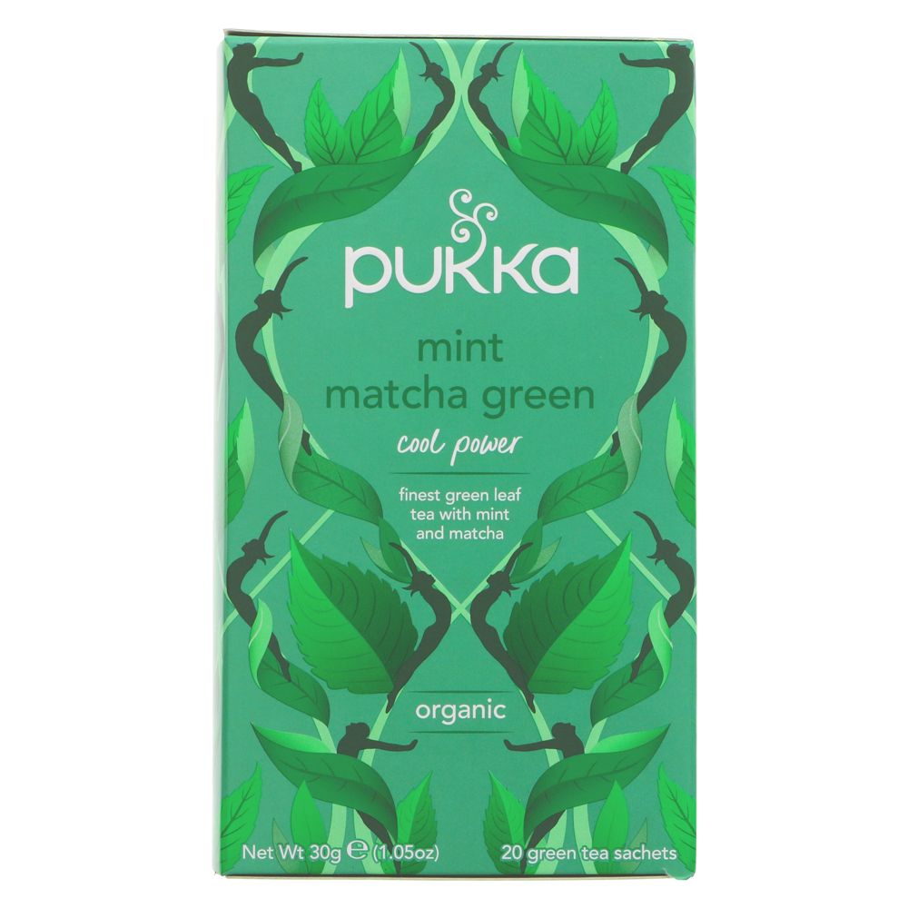 Pukka Herbs Organic Mint Matcha Green Tea 20 Bags