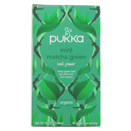 Pukka Herbs Organic Mint Matcha Green Tea 20 Bags